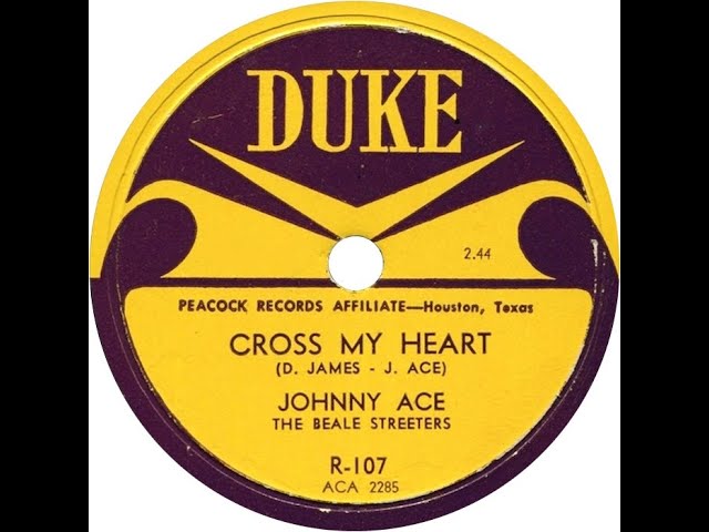 YouTubeでJohnny Ace with The Beale Streeters - Cross My Heartを視聴 YouTubeでJohnny Ace with The Beale Streeters - Cross My Heartを視聴