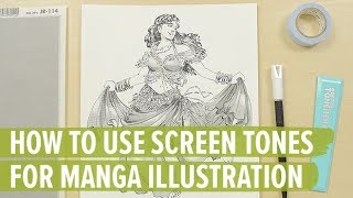 How to Use Screen Tones for Manga Illustration