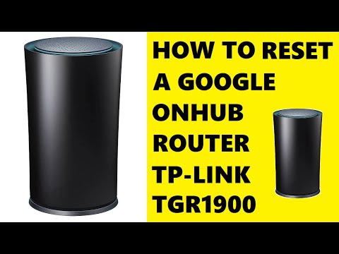 วีดีโอ: ฉันจะรีเซ็ต Google OnHub ได้อย่างไร