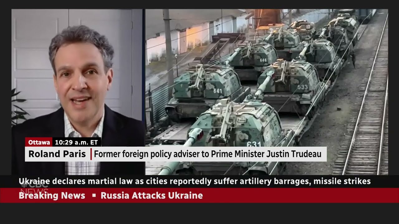 Russia's Invades Ukraine | CBC News Network