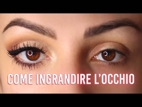 Video: Come Far Sembrare Più Grandi Gli Occhi Piccoli Con L'eyeliner? - Tutorial