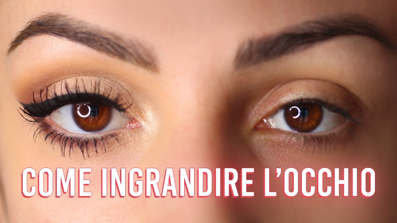 COME CORREGGERE GLI OCCHI PICCOLI: TUTTI GLI STEP| ItsNora