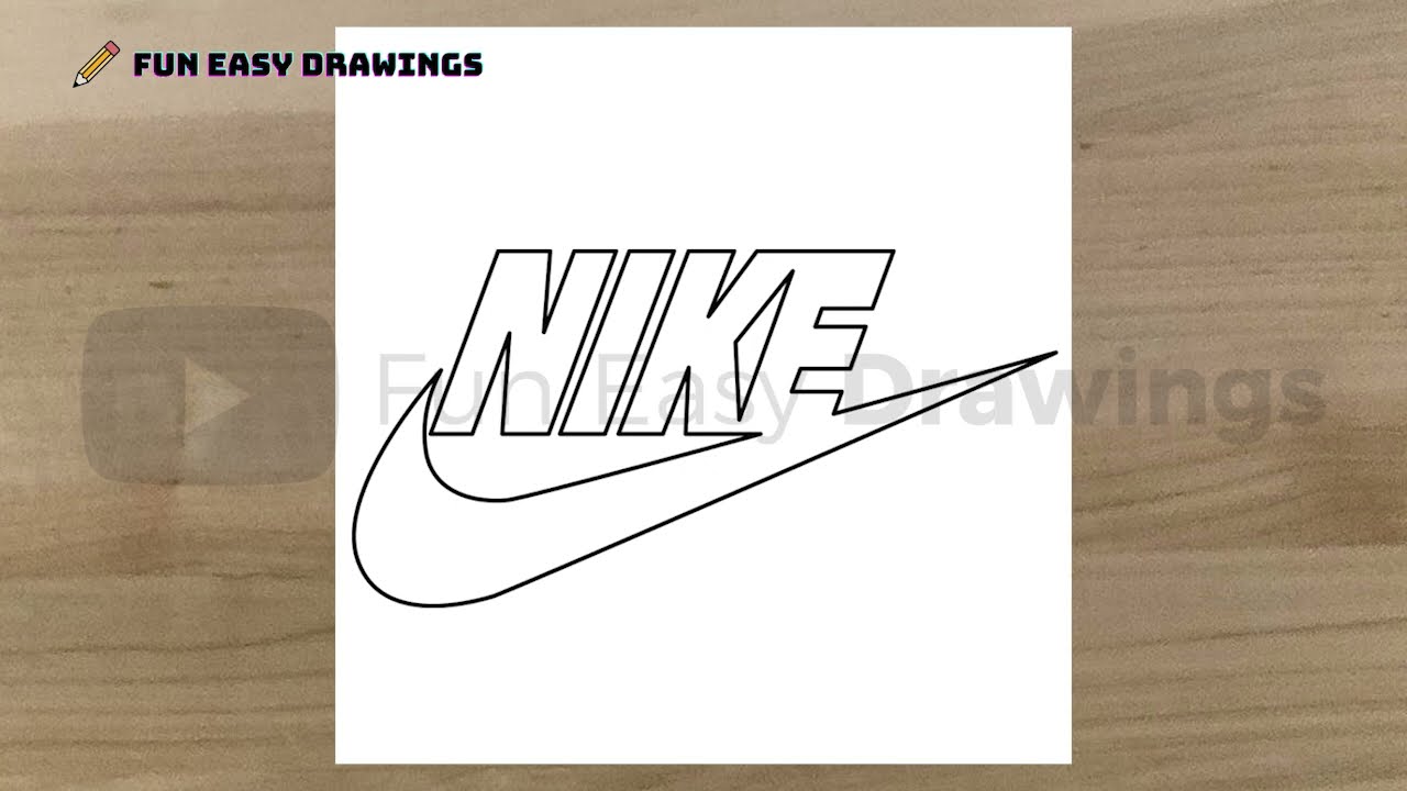 How to Draw Nike Logo Easy Fun - Maxresdefault