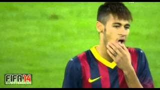 Неймар! Neymar debut for FC Barcelona 30 07 2013 Неймар дебют за ФК Барселона