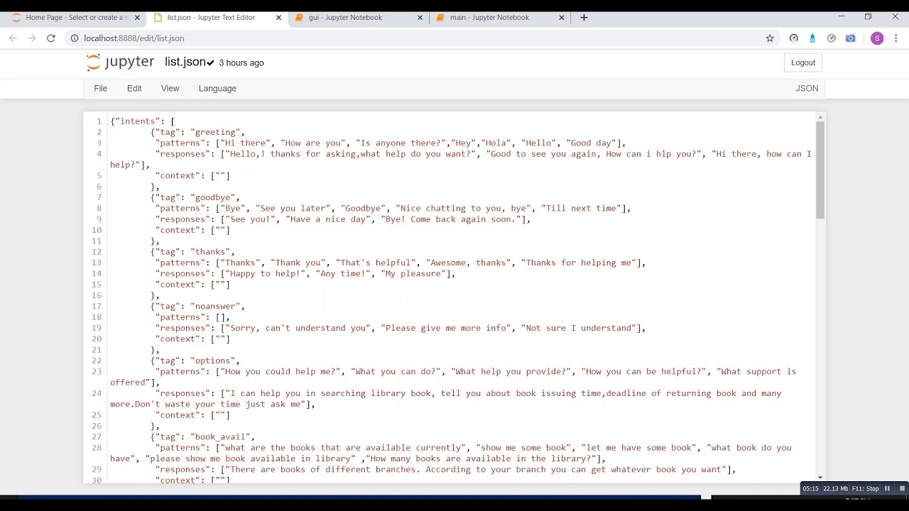 How i built a chatbot using Deep learning techniques(Only Demonstration ...