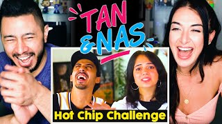 TAN & NAS | One Chip Challenge | NBA Playgrounds | Naser Al Azzeh from JordIndian | Reacation