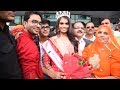 Miss India World 2019 Suman Rao's Homecoming in Jaipur & Udaipur
