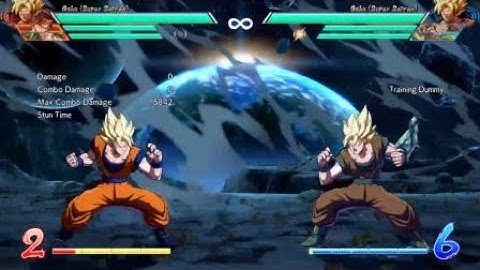 DRAGON BALL FighterZ Goku Block strings