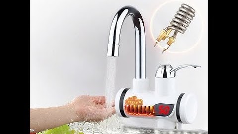 [LOẠI CAO CẤP] Mẫu Máy Nước Nóng Tại Vòi Có Aptomat Chống Giật – Siêu Tiện Lợi, Tiết Kiệm Điện