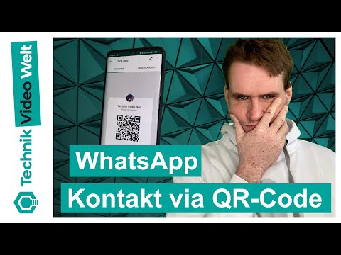 WhatsApp 💬 Kontakt via QR Code einlesen 🔍