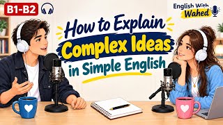 How to Explain Complex Ideas in Simple English | English Learning Podcast