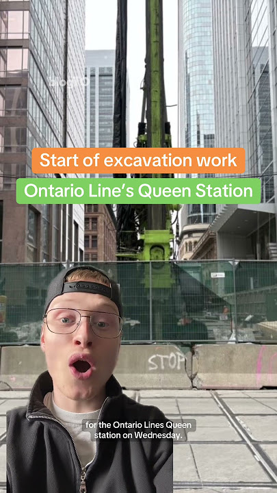 Toronto's new Ontario Line Subway just took a massive leap forward 🚇 #toronto #ontario