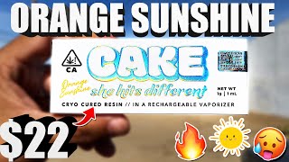 This CAKE tasted like a ORANGE SUNSET STIIIZY… | Cake Orange Sunshine | Cheap Carts #120