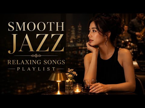 Smooth Jazz by the City Lights 🎷 Relaxing Evening Playlist for Work & Study