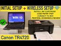 Canon Pixma TR4720 Setup, Wireless Setup Windows Laptop, Copy, Wireless Printing & Scanning Review.