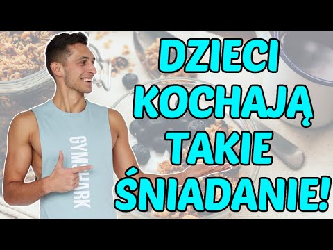 PROSTY I ZDROWY PRZEPIS DLA DZIECI - ZDROWE ŚNIADANIE DLA DZIECI I DOROSŁYCH - SZYBKA GRANOLA MUESLI