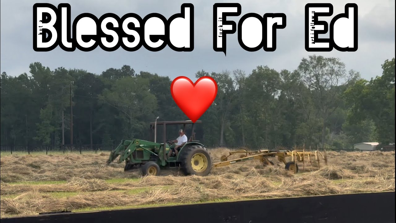 Ed Hay Emotional: Hay Crop, Deer, and Mr. Ed - YouTube