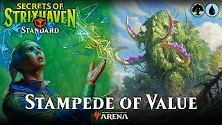 🟢🔵 Ramp up the Aggression | Simic Ouroboroid Standard MTG Arena