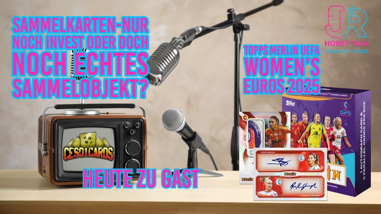 Sammelkarten nur noch Invest? Zu Gast Ceso1Cards 