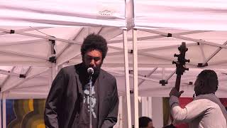 Tongo Eisen-Martin at Yerba Buena Gardens Festival. September 3, 2022