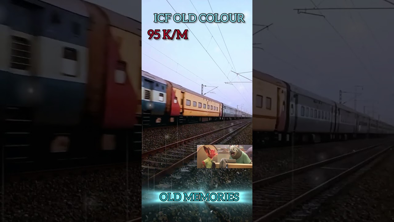 ICF Train Crossing 😊