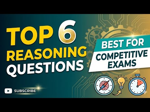 Top 6 Reasoning Questions| Reasoning Tricks | Maths Tricks | imran sir maths