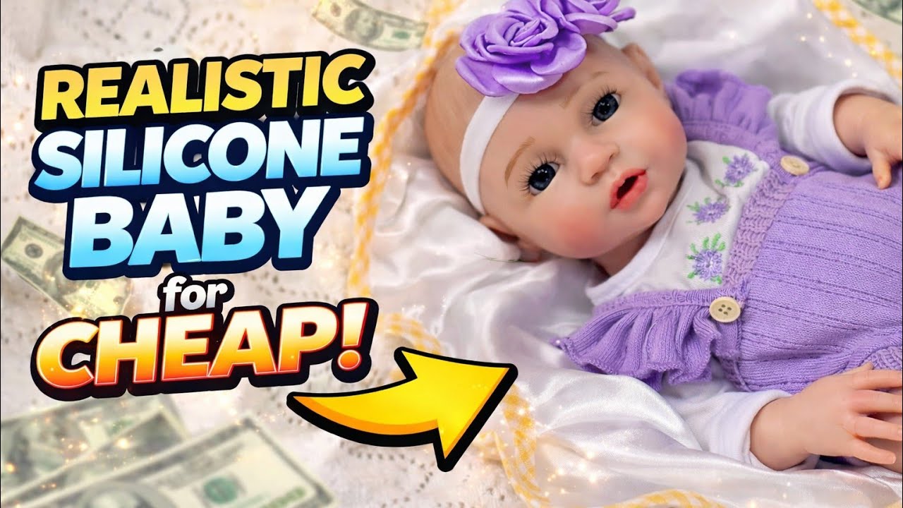 Как приобрести реалистичную силиконовую куклу-младенца недорого 👀