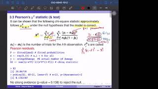 6840-10-12-6: Ch.3 - Pearson's chi-square statistic & test