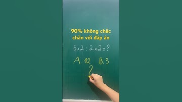 Bài toán gây tranh cãi #toán #maths #mathematics #education #study #giasuonline #shorts
