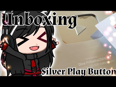 UNBOXING (?) SILVER PLAY BUTTON (≧▽≦)✨🌹🦋