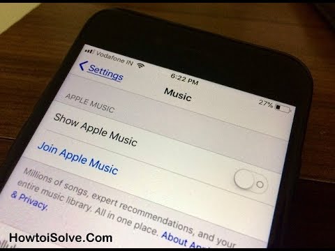 How to Turn off Apple Music Tabs in Music App on iOS