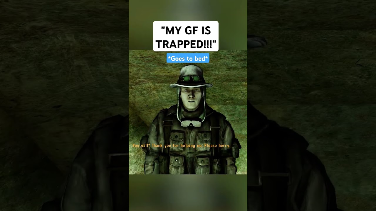Honk shnew. Bethesda NPCs are so funny