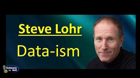 Steve Lohr-Data-ism-interview-Goldstein On Gelt