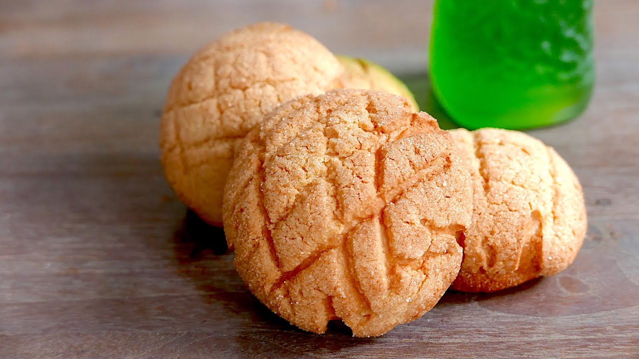 Japanese Melon Pan | Midori Eggless | Panasonic Bread Machine | wa's Kitchen