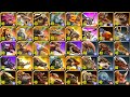 ALL EVOLUTIONS ALL CENOZOIC MAX LV 40 PVP BATTLE (MAX FULL) | JURASSIC WORLD THE GAME