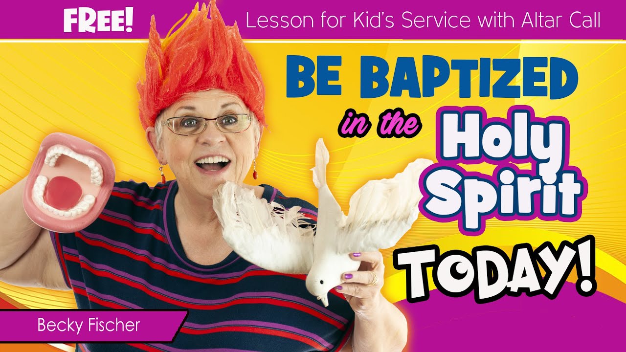 Be Baptized in the Holy Spirit Today! (Speaking in Tongues for Kids)
