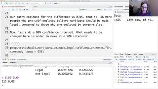 Inference for two samples pre-lab (formula) part 1 of 2