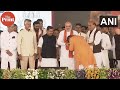 Suvendu Adhikari greets PM Narendra Modi after taking oath as first BJP CM of West Bengal