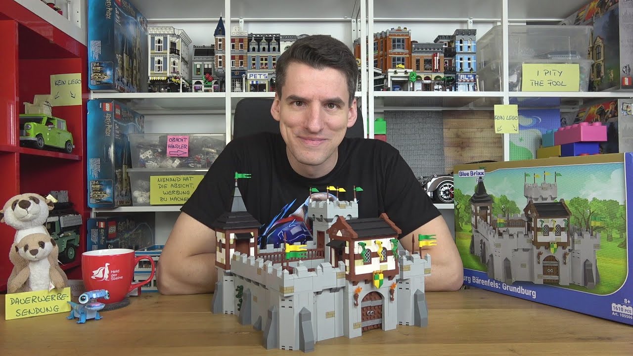 BlueBrixx Pro Burg Bärenfels: Kutsche Des Burgherren - 235 Teile Mittelalter-Set