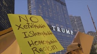Trump's victory sparks protests