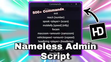 *Fe*Nameless Admin Script Universal | Mobile/Pc 2025 | 500+ Commands
