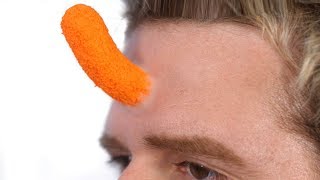 Cheeto Grows In Face Surprise!