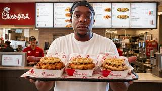 Deeply Investigating Chick-Fil-A’s NEW Chicken & Waffle Sandwich