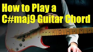 How To Play A C Guitar Chord