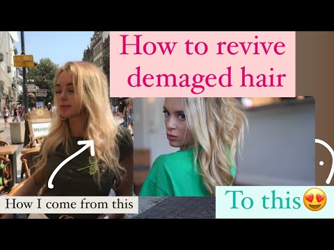 how to repair damaged hair   care for blonde hair   top tips 