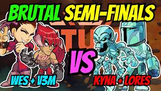 Absolutely BRUTAL! Elimination Semi Finals Lores & Kyna vs Wes & V3M T4NQUILO Autumn Champs 2v2s SA
