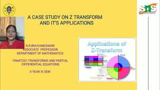 case study on Z transform