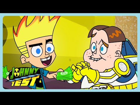 Johnny Test Johnny Rich Cartoons For Kids Season 5 WildBrain Max