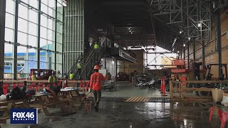 A peek into construction at Charlotte-Douglas International Airport