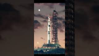 Фото ракеты Сатурн 5 до первого запуска 1967г.